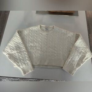 Sunday Best Peggy Cropped Sweater Medium